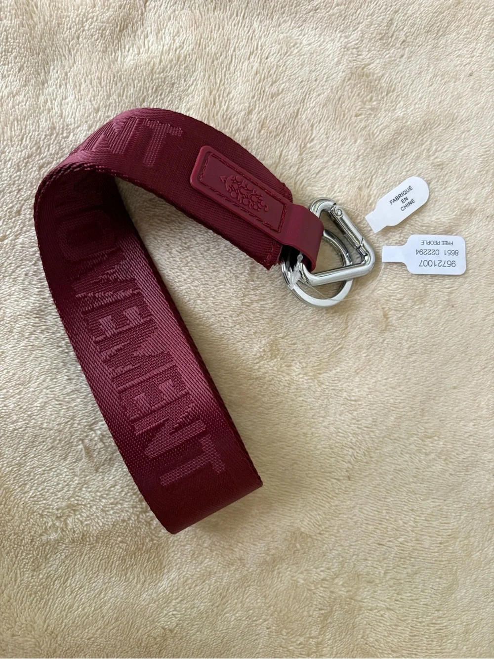 FP Movement There It Is Keychain🔥 Burgundy- New with tags🔥
